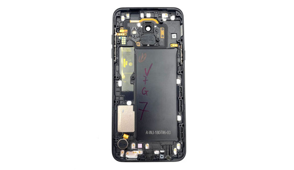 Задняя крышка корпуса со стеклом камеры к телефону Samsung Galaxy A6 A600 A-WJ-180706-03 Б/У - 647576