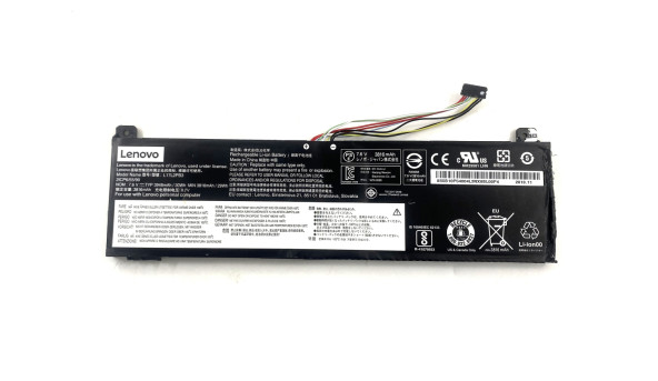 Оригінальна батарея акумулятор для ноутбука Lenovo V130-15IKB L17L2PB3 7.6V 30Wh Li-Ion Б/У - знос 45-50%
