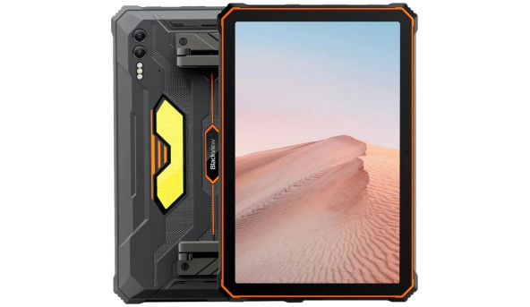 Планшет Blackview Active 10 Pro 10.95" FHD+/12GB/512GB/MT6878/30000mAh/108+50Мп/LTE/NFC/IP69K/Orange