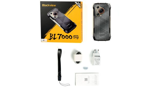 Смартфон Blackview BL7000 6.78"FHD+/8GB/256GB/Dimensity 6300/7500mAh/50+32Мп Night/NFC/IP69/Black - 647661