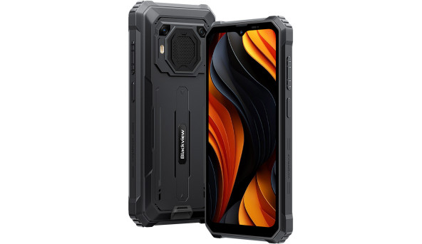 Смартфон Blackview BV6200 Plus 6.56" HD+ /8GB/256GB/ T606 /11000mAh/ 16+13Мп /IP69K/NFC Black - 647687