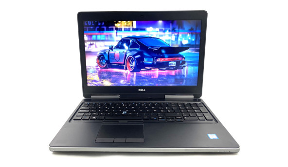 Ігровий ноутбук Dell Precision 7520 Core I7-7820HQ 32 RAM 256 SSD 2000 HDD Nvidia Quadro M1200 15.6" FHD - Б/В - 647826