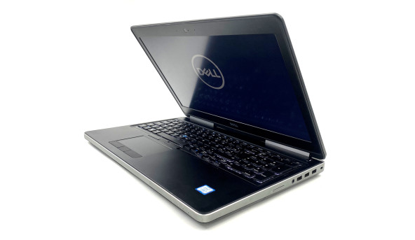Ігровий ноутбук Dell Precision 7520 Core I7-7820HQ 32 RAM 256 SSD 2000 HDD Nvidia Quadro M1200 15.6" FHD - Б/В - 647826