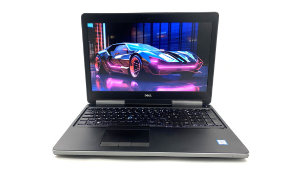 3 Игровой ноутбук Dell Precision 7520 Core I7-7820HQ 16 RAM 256 SSD 2000 HDD Nvidia Quadro M1200 15.6" FHD - Б/У - 647858