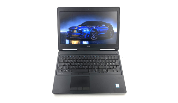 1 Ігровий ноутбук Dell Precision 7520 Core I7-7820HQ 16 RAM 256 SSD 2000 HDD Nvidia Quadro M1200 15.6" FHD - Б/В
