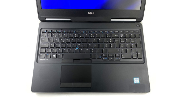Ігровий ноутбук Dell Precision 7520 Core I7-7820HQ 16 RAM 256 SSD 2000 HDD Nvidia Quadro M1200 15.6" FHD - Б/В - 647861