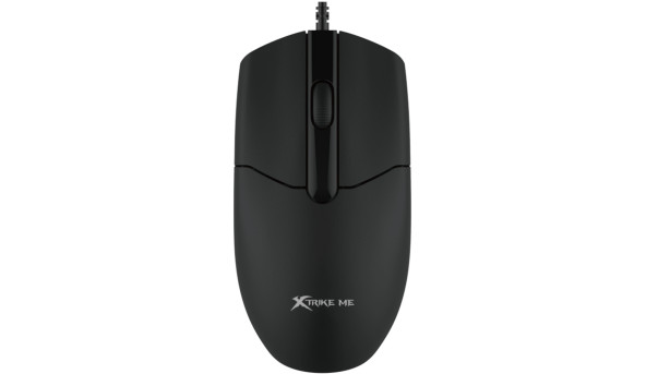 Комплект дротовий XTRIKE ME MK-207 UA (клавіатура + мишка 1000dpi) USB, чорний - 647865
