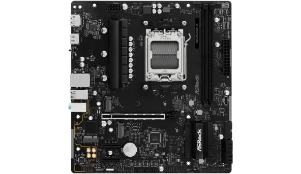 ASRock A620AM-X (AM5/A620A, 2*DDR5, PCIex16, DP/HDMI, 4xSATA, 2xM.2, 2.5GLan, 8ch, mATX)