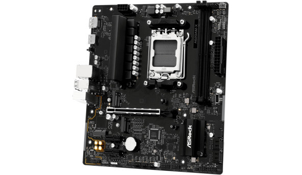 ASRock A620AM-X (AM5/A620A, 2*DDR5, PCIex16, DP/HDMI, 4xSATA, 2xM.2, 2.5GLan, 8ch, mATX) - 647875