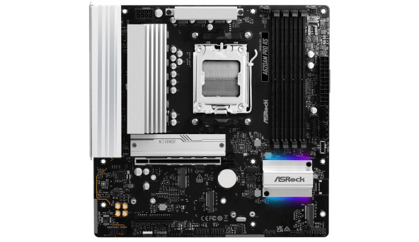 ASRock A620AM PRO RS (AM5/A620A, 4*DDR5, PCIex16, DP/HDMI, 2xSATA, 3xM.2, 2.5GLan, 8ch, mATX)