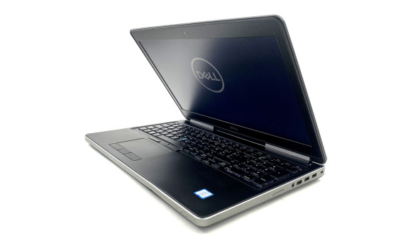 Ігровий ноутбук Dell Precision 7520 Core I7-7820HQ 12 RAM 256 SSD 2000 HDD Nvidia Quadro M1200 15.6" FHD - Б/В - 647878