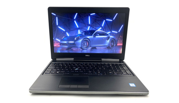 Ігровий ноутбук Dell Precision 7520 Core I7-7820HQ 12 RAM 256 SSD 2000 HDD Nvidia Quadro M1200 15.6" FHD - Б/В - 647878
