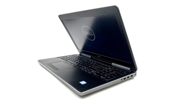 2 Ігровий ноутбук Dell Precision 7520 Core I7-7820HQ 16 RAM 256 SSD 2000 HDD Nvidia Quadro M1200 15.6" FHD - Б/В - 647879