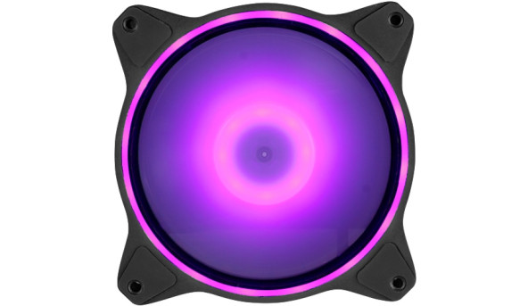 Вентилятор для корпуса 120mm Chieftec ZF-1225RGB-R PWM Reversible - 647998