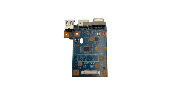Дополнительная плата VGA HDMI USB к ноутбуку Sony Vaio VPCY11S1E PCG-41112M 48.4EU04.011 Б/У
