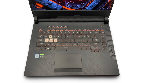 Ігровий ноутбук Asus ROG Strix G531GT Intel Core i5-9300H 16 RAM DDR4 512 SSD 640 HDD Nvidia GeForce GTX 1650 [FullHD15.6"] - Б/В - 648041