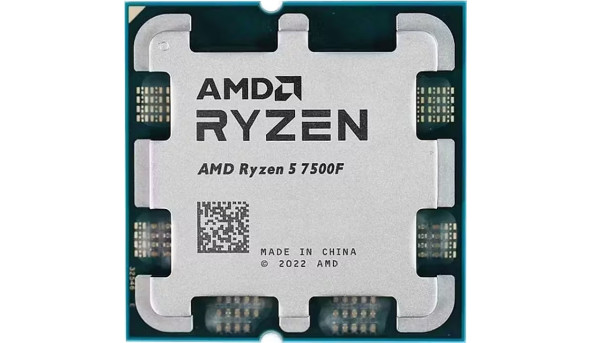 AMD Ryzen 5 6C/12T 7500F (3.7/5.0GHz Boost, 38MB, 65W, AM5, Wraith Stealth cooler) MPK