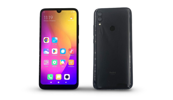 Смартфон Xiaomi Redmi 7 Qualcomm Snapdragon 632 3/64 GB 8/12+2 MP Android 10 [IPS 6.26"] - Б/У