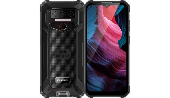 Смартфон Oukitel WP23 Plus 6.52"HD+ /8GB/256GB / T606 /10600mAh /13+5Мп/ IP69K /NFC Black