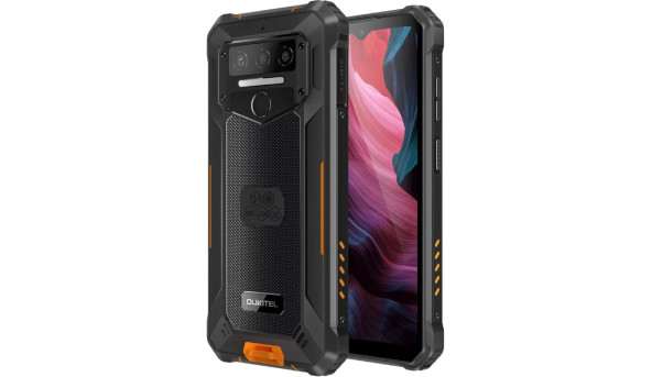 Смартфон Oukitel WP23 Plus 6.52"HD+ /8GB/256GB / T606 /10600mAh /13+5Мп/ IP69K /NFC Orange - 648313