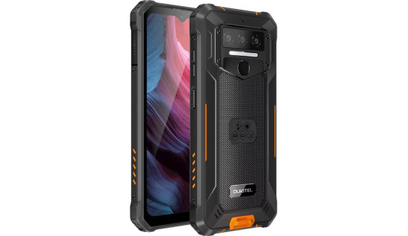 Смартфон Oukitel WP23 Plus 6.52"HD+ /8GB/256GB / T606 /10600mAh /13+5Мп/ IP69K /NFC Orange - 648313