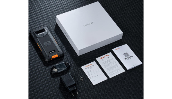 Смартфон Oukitel WP23 Plus 6.52"HD+ /8GB/256GB / T606 /10600mAh /13+5Мп/ IP69K /NFC Orange - 648313