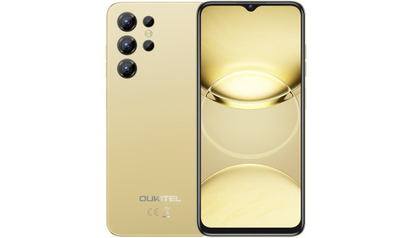 Смартфон Oukitel C1pro 6.52" HD /4GB/256GB/ T606 /5150mAh/ 13+5Мп / Gold