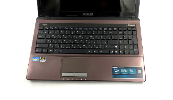 Ігровий ноутбук Asus K53S Intel Core i3-2310M 6 RAM 128 SSD 500 HDD NVIDIA GeForce 540M [15.6"] - Б/В - 648373