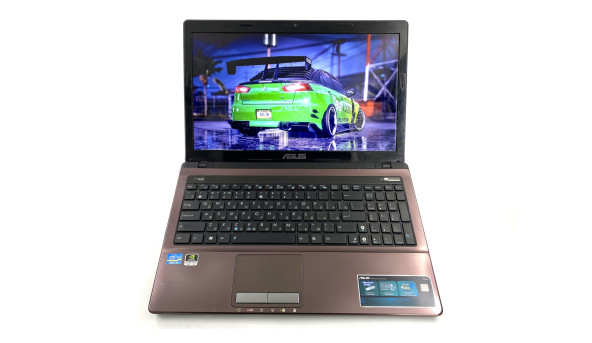 Ігровий ноутбук Asus K53S Intel Core i3-2310M 6 RAM 128 SSD 500 HDD NVIDIA GeForce 540M [15.6"] - Б/В