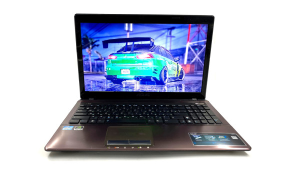 Ігровий ноутбук Asus K53S Intel Core i3-2310M 6 RAM 128 SSD 500 HDD NVIDIA GeForce 540M [15.6"] - Б/В - 648373