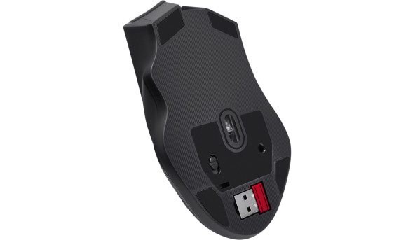 Мишка Defender Kronos GM-695, бездротова, ігрова, 7кн., 1600 dpi., 400 mAh, чорна - 648418