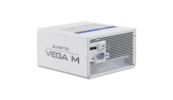БЖ 850W Chieftec VEGA M PPG-850-CW ATX 3.1 135mm, 80+ Gold, Fully modular, WHITE, Retail - 648460