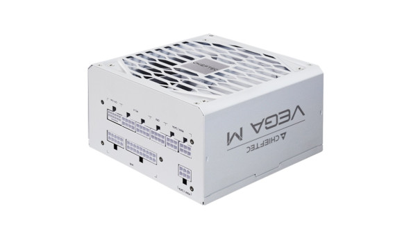 БЖ 750W Chieftec VEGA M PPG-750-CW ATX 3.1 135mm, 80+ Gold, Fully modular, WHITE, Retail