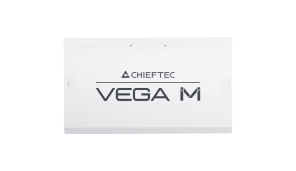 БЖ 1000W Chieftec VEGA M PPG-1000-CW ATX 3.1 135mm, 80+ Gold, Fully modular, WHITE, Retail - 648462