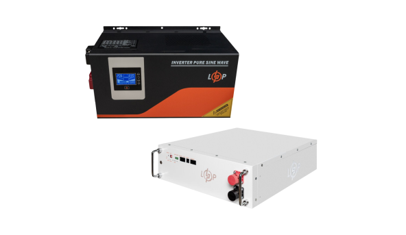 КРЖ LogicPower W3000 + літієва (LiFePO4) батарея 5120 Вт (22892+38179 200 Ah) - 648521