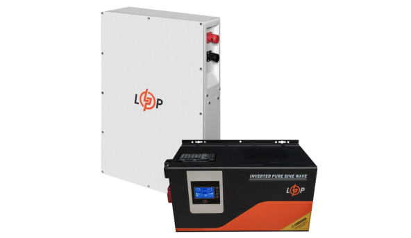 КРП LogicPower W3000 + литиевая (LiFePO4) батарея 5120 Вт (22892+38184 200 Ah)