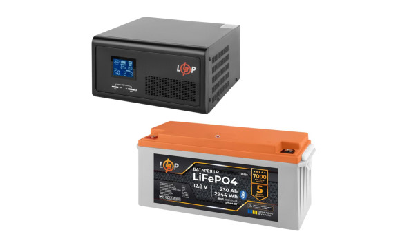 КРП LogicPower B430 + литиевая (LiFePO4) батарея 2944 Ватт (19406+25559 230 Ah)