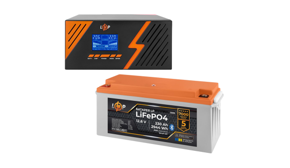 КРП LogicPower B1500 + литиевая (LiFePO4) батарея 2944 Ватт (22754+25559 230 Ah) - 648609