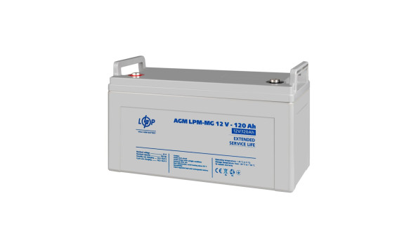Распродажа (3876) Аккумулятор мультигелевый AGM LPM-MG 12V - 120 Ah 09/2023 - 648627