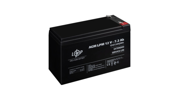 Розпродаж Акумулятор AGM LPM 12V - 7.2 Ah - 648699