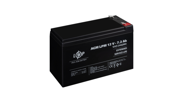 Розпродаж Акумулятор AGM LPM 12V - 7.2 Ah - 648699