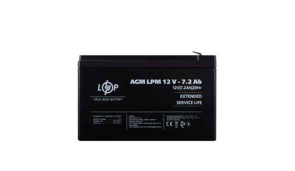 Розпродаж Акумулятор AGM LPM 12V - 7.2 Ah - 648701