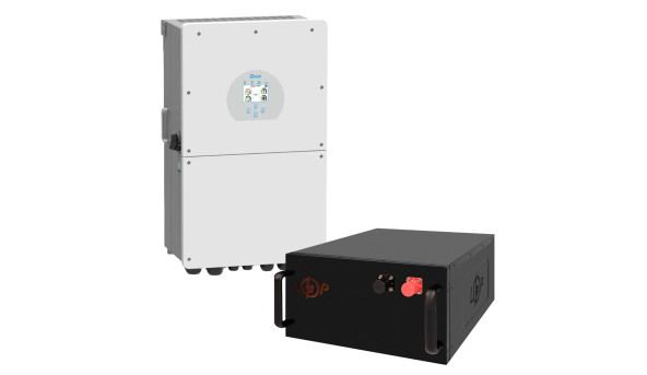 Комплект резервного питания LogicPower 1600W + литиевая (LiFePO4) батарея 11776Wh - 648734