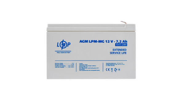 Распродажа Аккумулятор мультигелевый LPM-MG 12V - 7.2 Ah
