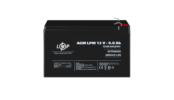 Розпродаж Акумулятор AGM LPM 12V - 9 Ah - 648741