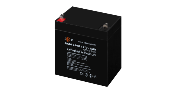 Розпродаж Акумулятор AGM LPM 12V - 5 Ah - 648742