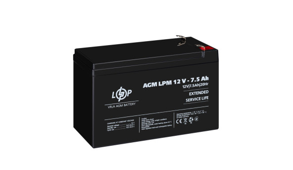 Распродажа Аккумулятор AGM LPM 12V - 7.5 Ah - 648744