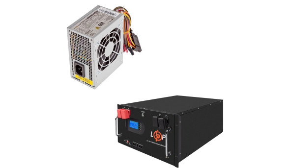 Комплект резервного питания LogicPower 8000W + литиевая (LiFePO4) батарея 11776Wh - 648772