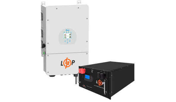 Комплект резервного питания LogicPower 8000W + литиевая (LiFePO4) батарея 11776Wh - 648772