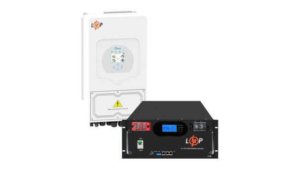 Комплект резервного живлення LogicPower 6000W + літієва (LiFePO4) батарея 6000Wh - 648774